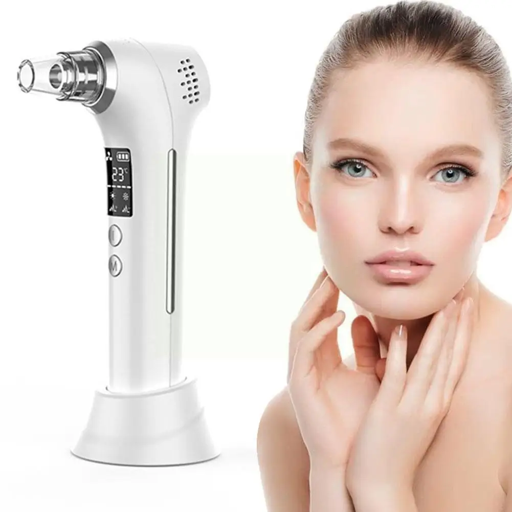 

Electric Blackhead Remover Vacuum Cleaner Black Dot Patch Pimple Removal Cleaner Pore Skin Tools Blackheads Acne Care Pore B9u4