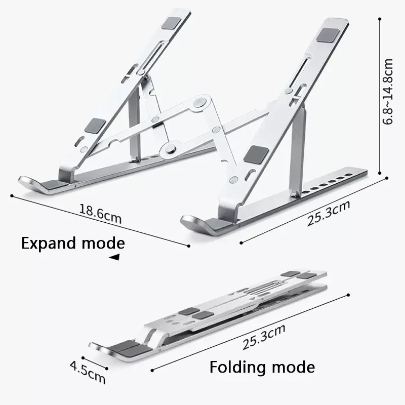 

Laptop Stand For MacBook Pro Notebook Stand Aluminium Alloy Tablet Stand Portable Desktop Bracket PC Laptop Holder