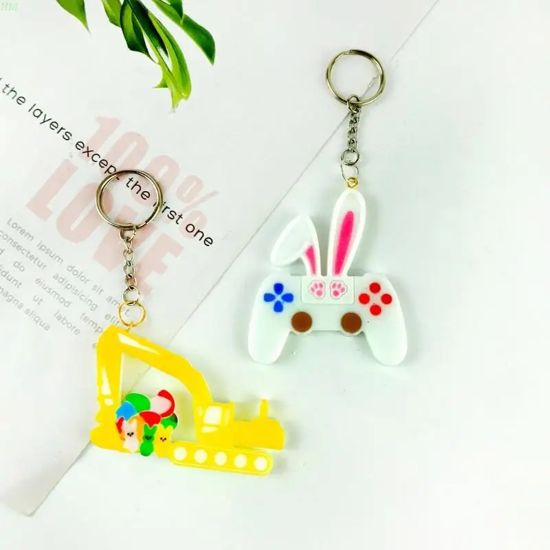 

Форма для сережек экскаватора и кролика GameHandle, силиконовые формы для эпоксидной смолы, сделай сам, ожерелье, изготовление ювелирных изделий...