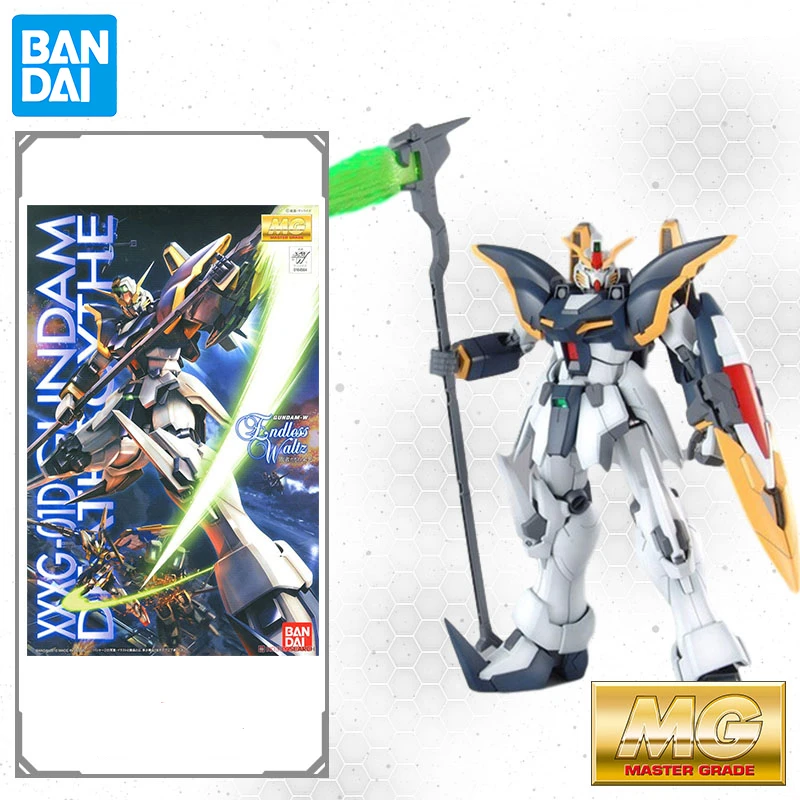 

Оригинальная модель аниме Bandai серии Gundam, игрушки MG 1/100 Deathscythe EW Gundam, Сборная модель, игрушка в подарок
