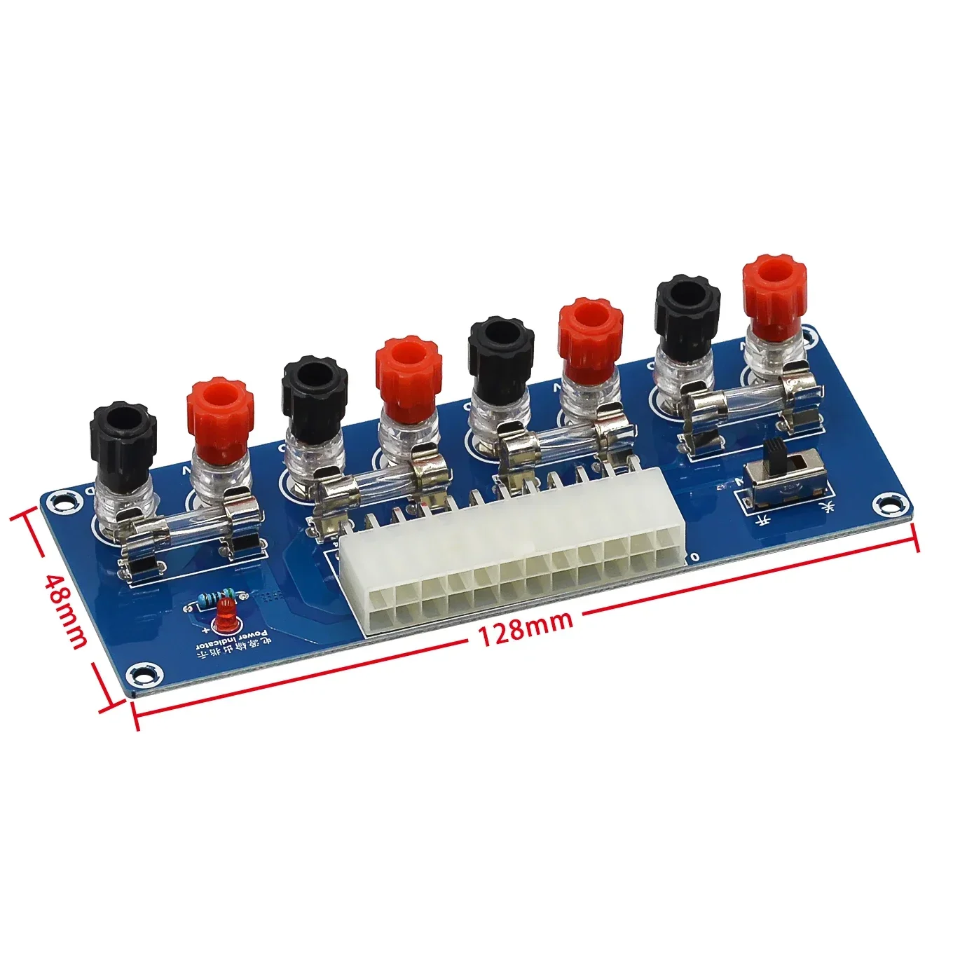 XH-M229 HU-M28W 24-контактный корпус для настольного ПК передача ATX платы адаптера схема