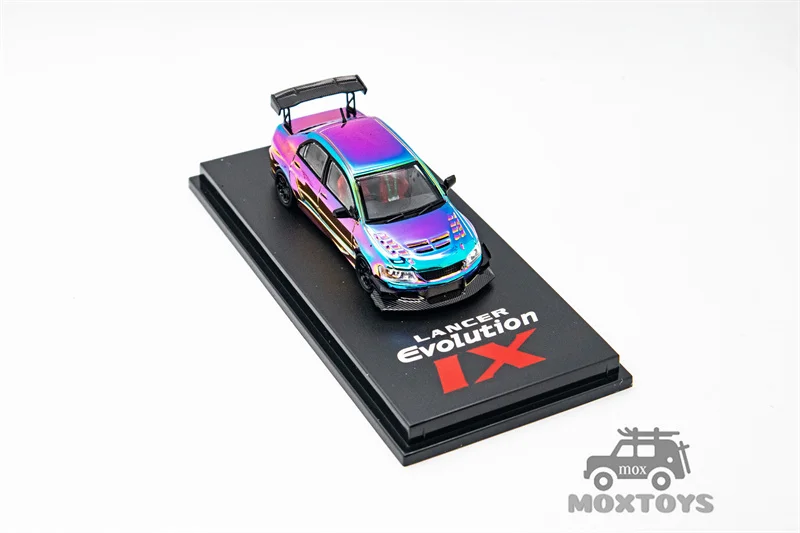 CM MODEL 1:64 Lancer Evoix Widebody Chromecolour литая модель автомобиля