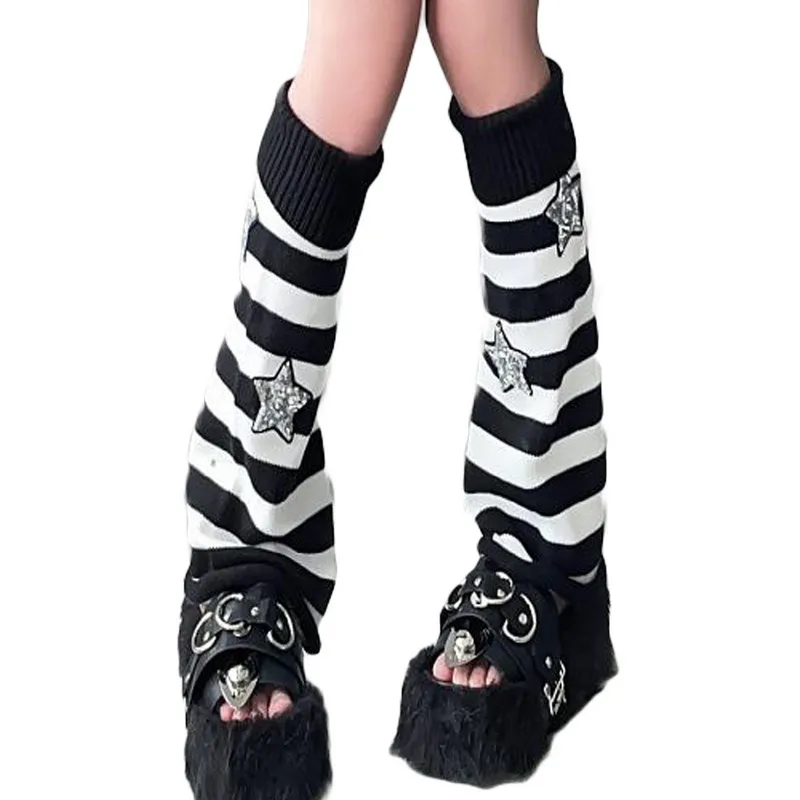 

Женские трикотажные гетры в стиле "Лолита", аксессуары Kawaii y2k, теплые чулки, женские высокие носки, женское нижнее белье