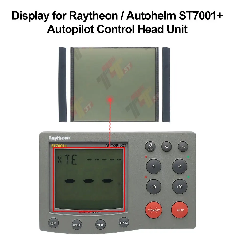 Фото Дисплей для автопилотов Raymarine / Raytheon / Autohelm ST7002+ ST7001+ ST7000+ №1