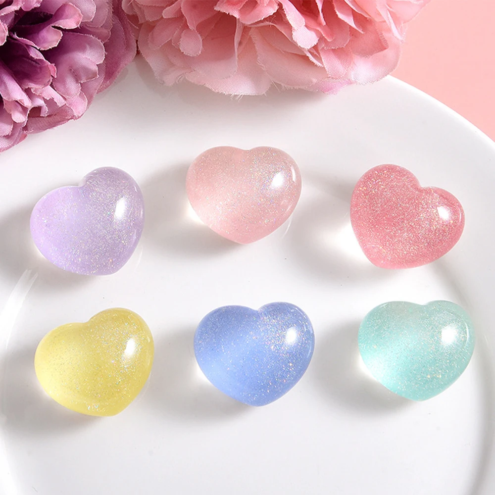 10 шт., блестящие шпильки для волос, 21 х25 мм