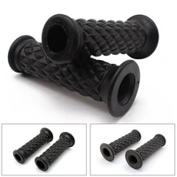 suitable for motorcycle modification handle 22mm retro 883 cg125 general diamond shape 3d pattern soft rubber handle cover