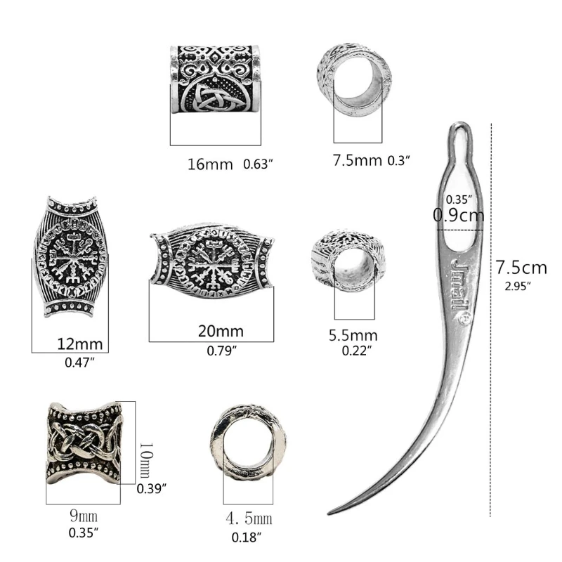 Мужские бусины в форме алфавита 61 шт. | Бусины