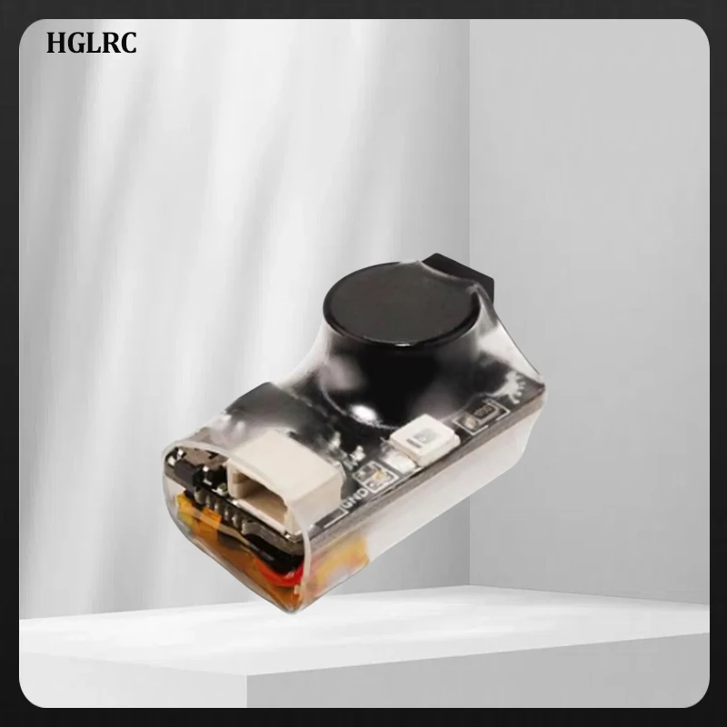 HGLRC Soter FPV Drone Buzzer 5V 100DB LED Встроенный аккумулятор 22X12X12 мм для радиоуправляемой