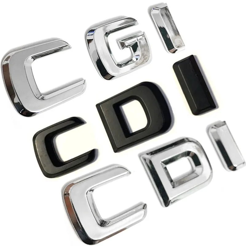 

Значок-эмблема для заднего багажника Mercedes Benz CDI CGI GLA G55 SL C63 E320 C43 E260 C300 4matic