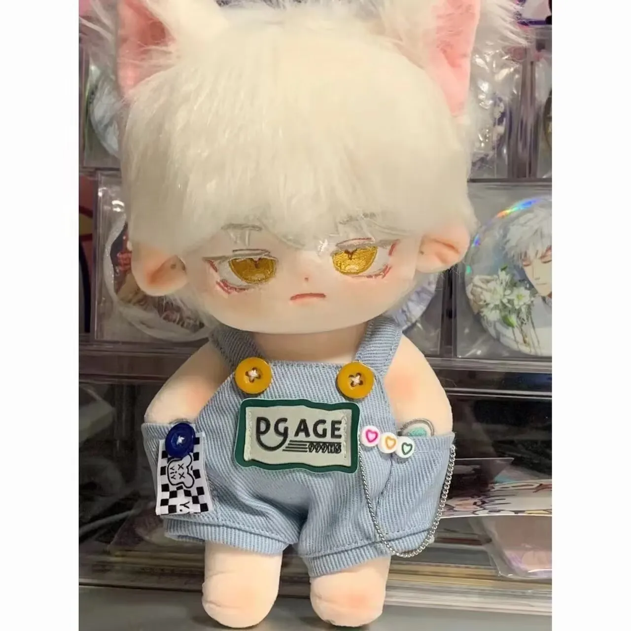 

20cm Light and Night Sariel Plush Stuffed Doll Body Cosplay Dress Up Dolls Mascot Plushie Pillow Fans Xmas Gift