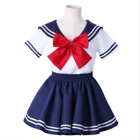 girls sailor jk japanese high school uniform pleated costume skirt outfit