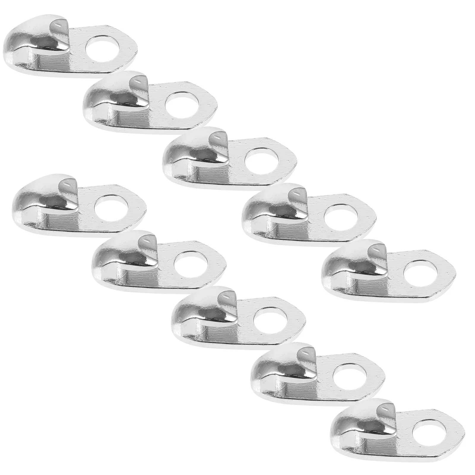 20 шт. пряжка для шнурков пряжки обуви ремонт металлические фартуки комплект с