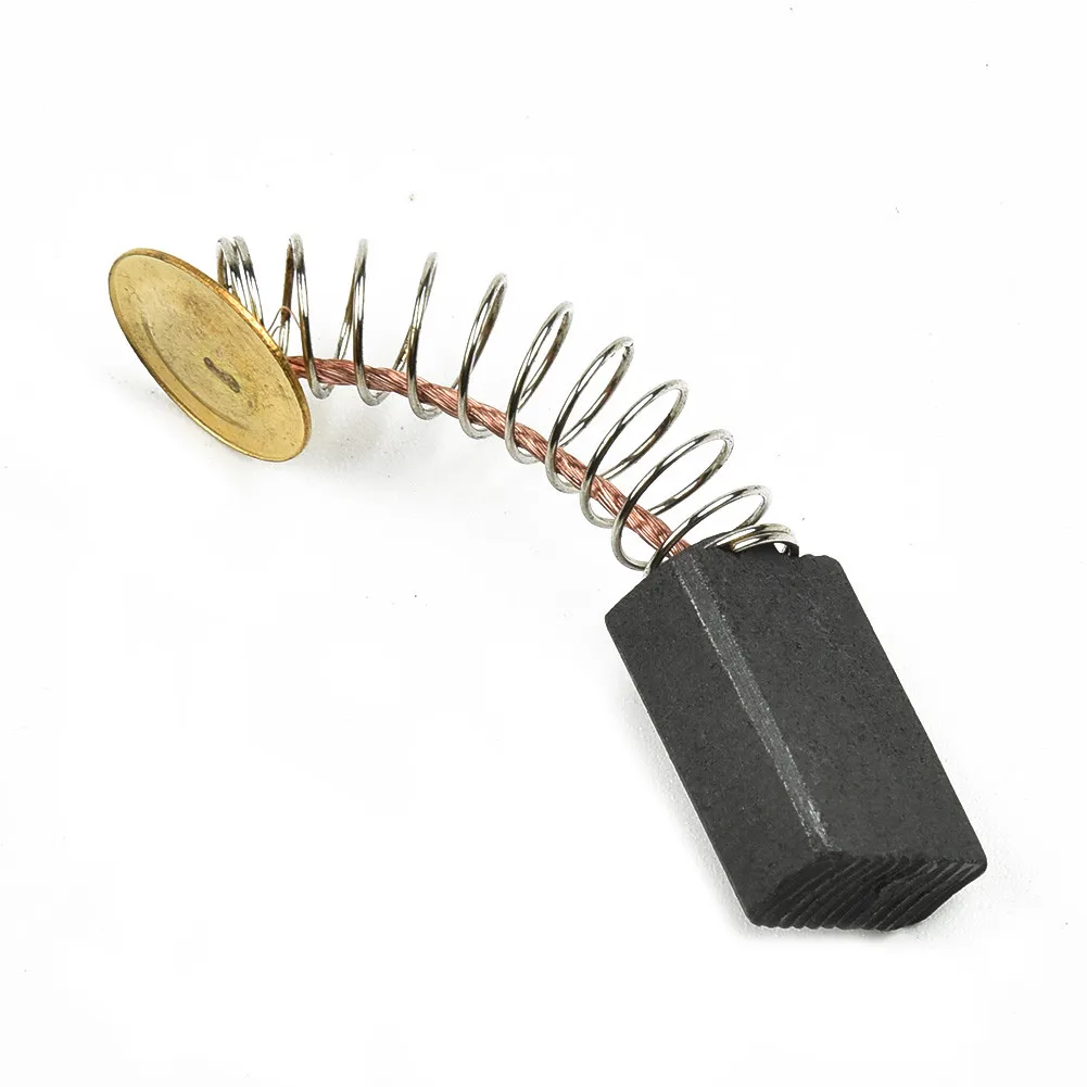 

10pcs Power Tool Motor Graphite Carbon Brushes Feathered 6x12x17mm For Generic Electric Motor Hammer Motor Drill Angle Grinder
