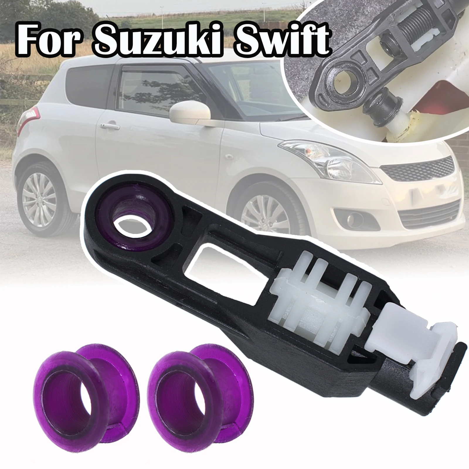 

Shift Cable Adjuster 5Speed MT Adapter Connector Shifter Lever Selector End Linkage ASSY Repair Kit For Suzuki Swift SX4 Sport