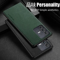 case for vivo v23 5g cover coque with concise and atmospheric cross pattern phone cover for vivo s12 5g case