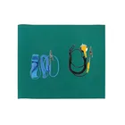 Антистатический Настольный коврик ESD, платформа для обслуживания, изоляционная прокладка, заземляющий провод, запястье ESD для ремонта припоя телефона