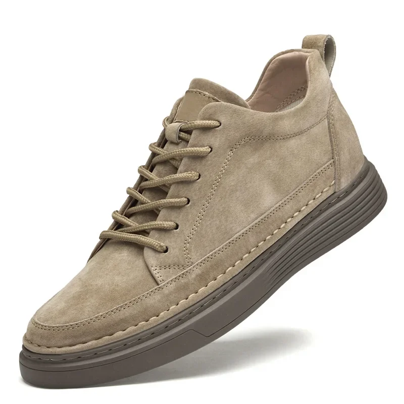 Мужская обувь больших размеров модная универсальная повседневная теплая