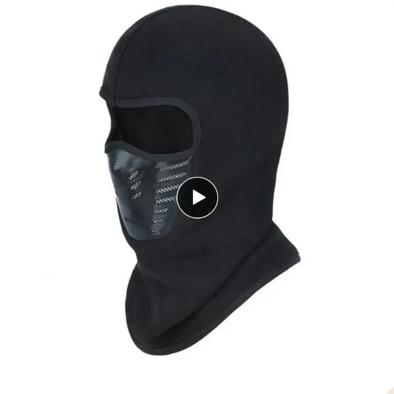 

Thickened Fleece Outdoor Mask Hat Riding Dustproof Riding Mask Windproof Durable Windshield Winter Hood Riding Equipment