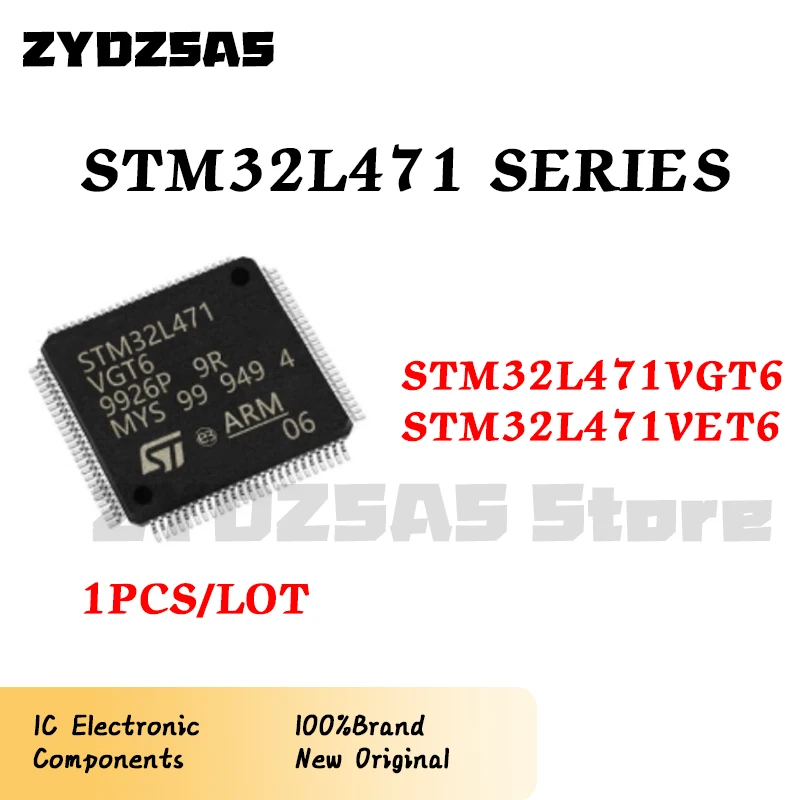 

STM32L471VET6 STM32L471VGT6 STM32L471V STM32L471 STM32L STM32 IC MCU Chip QFP-100
