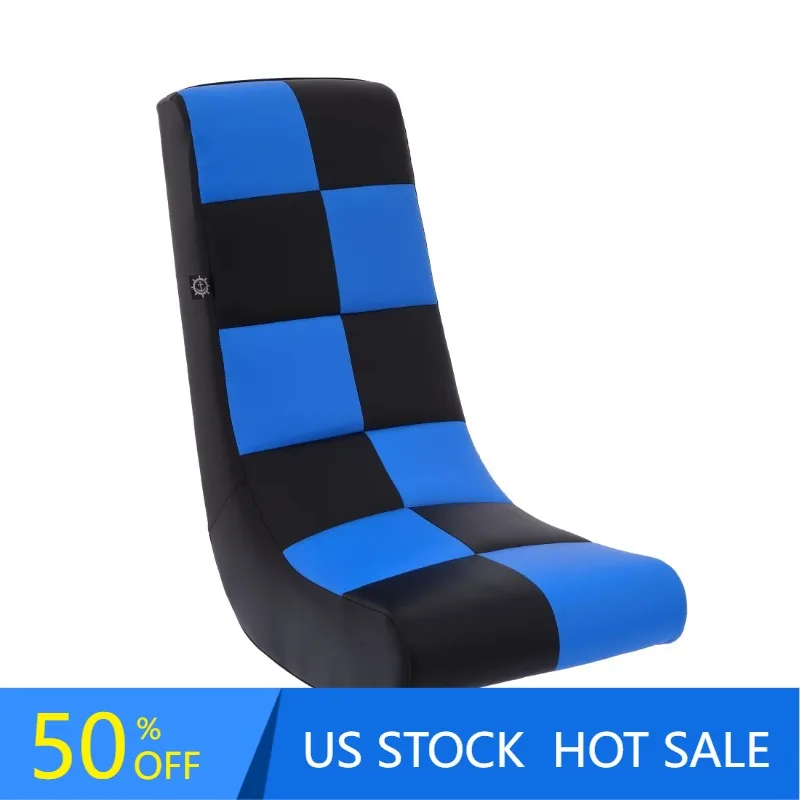 

Игровой стул Boost для детей и подростков, искусственная кожа, черный/синий цвет