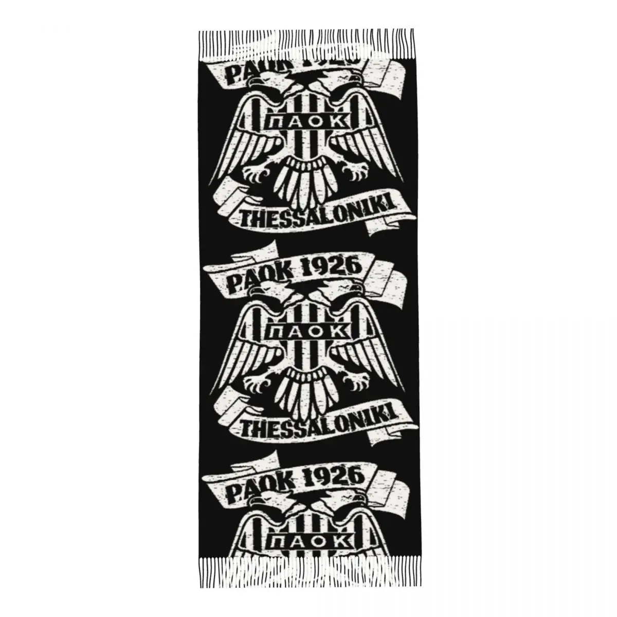 PAOK эксклюзивные шарфы с бахромой женские мягкие теплые шали и палантины длинная