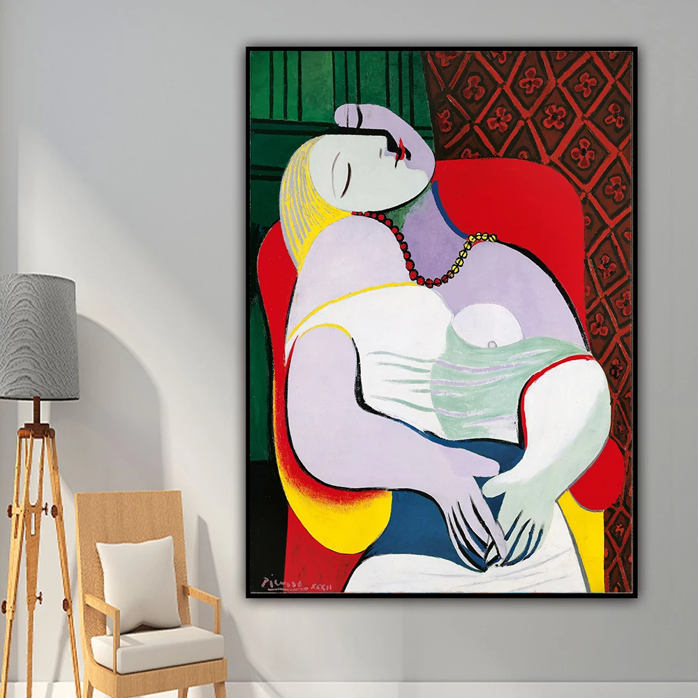 

Picasso Famous Painting Artwork Canvas Print Wall Art Decoration Pictures Posters Prints for Living Room Home Decoration Cuadros