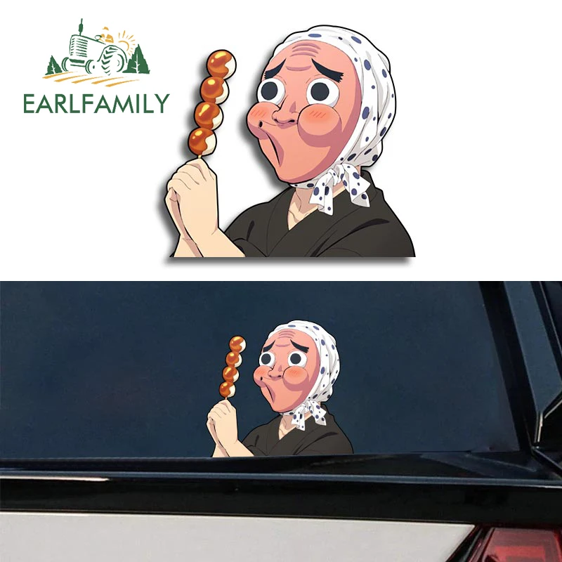 EARLFAMILY 13 см x 12 см для аниме рассекающий демонов Автомобильная наклейка хаганезука Хотару доска для серфинга Авто Наклейка устойчивая к царапинам солнцезащитный Декор