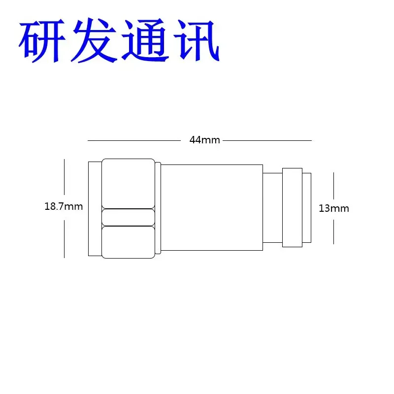 Аттенюатор N-типа 2 Вт 4 ГГц 50 Ом 1-20 дБ