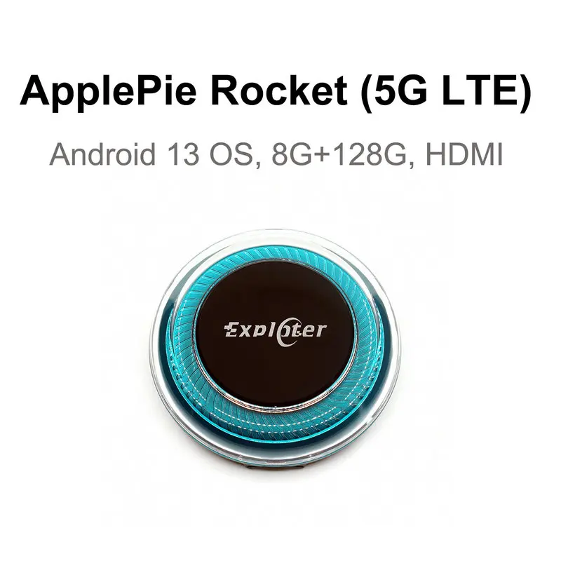 

Apple Rocket, Android 13, Ai Box, телефон с беспроводным CarPlay и Android, авто Qualcomm QCM6490, 2,7 ГГц, GPS, HDMI, 8 ГБ ОЗУ