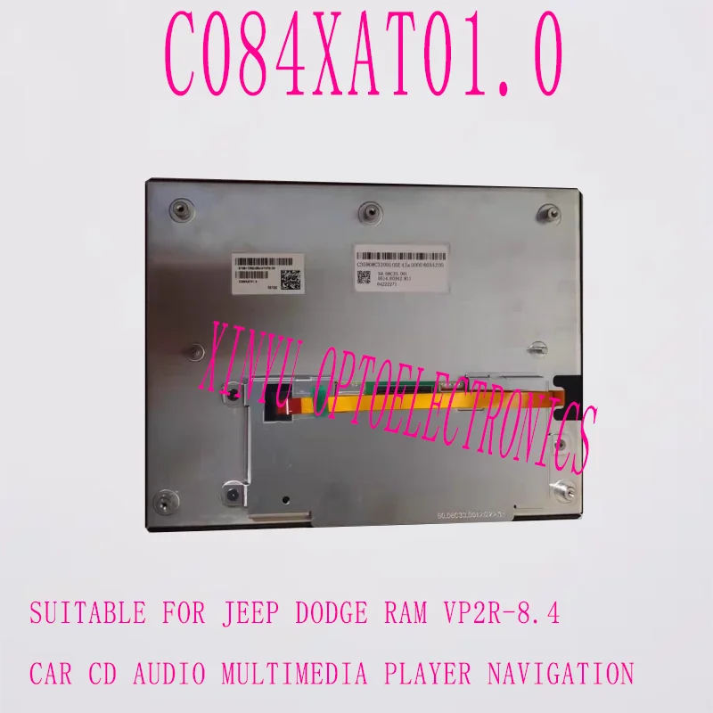 Фото 8,4-дюймовый ЖК-экран C084XAT01.0, подходящий для навигационных систем Jeep Dodge Navigator Uconnect 4 и 4C RAM 2018-2022 годов выпуска. №2