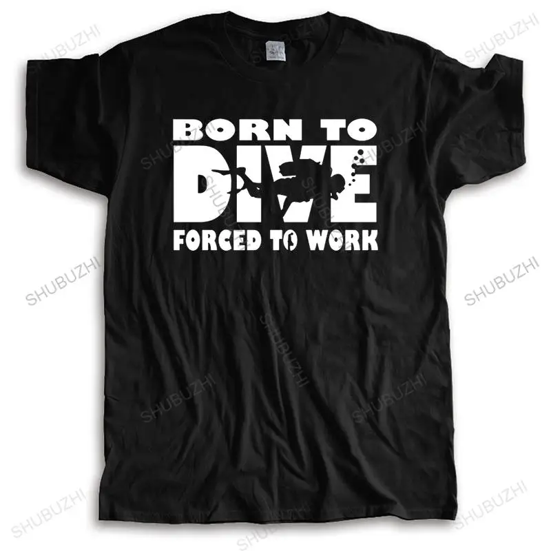 Мужская футболка с круглым вырезом модная брендовая черная новая MSP BORN TO DIVE