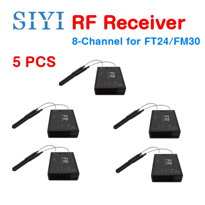

5PCS SIYI FR Receiver FR Mini Long Range Datalink Telemetry for FT24 Transmitter FM30 Radio Module