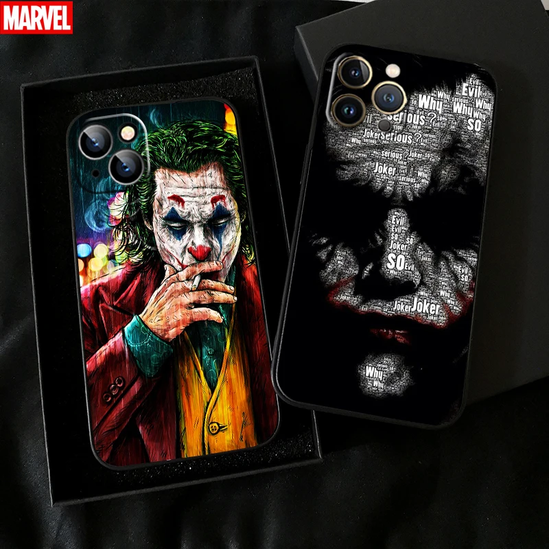 

Clown Bat-man The Joker For Apple iPhone 11 12 13 Pro Max 12 13 Mini X XR XS Max SE 6 6S 7 8 Plus Phone Case Coque