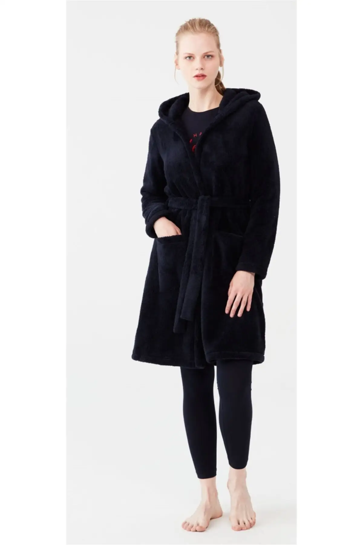 

Халат женский темно-синий, 3612