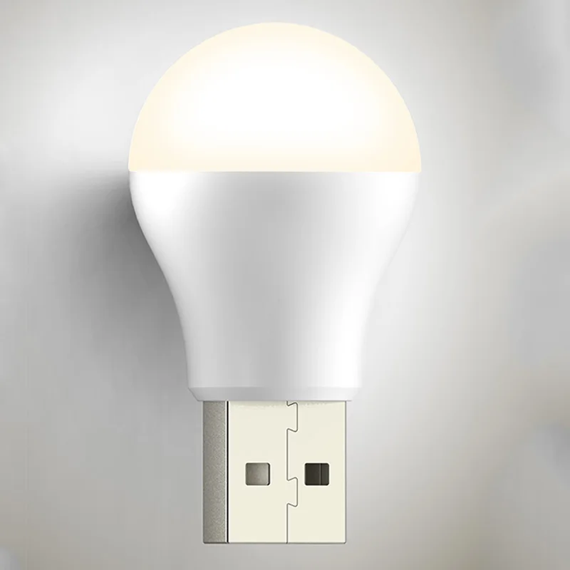 

1/3/5pcs USB Night Light LED Plug Lamp USB Small Book Lamps Eye Protection Reading Lights Indoor Lighting Fixture