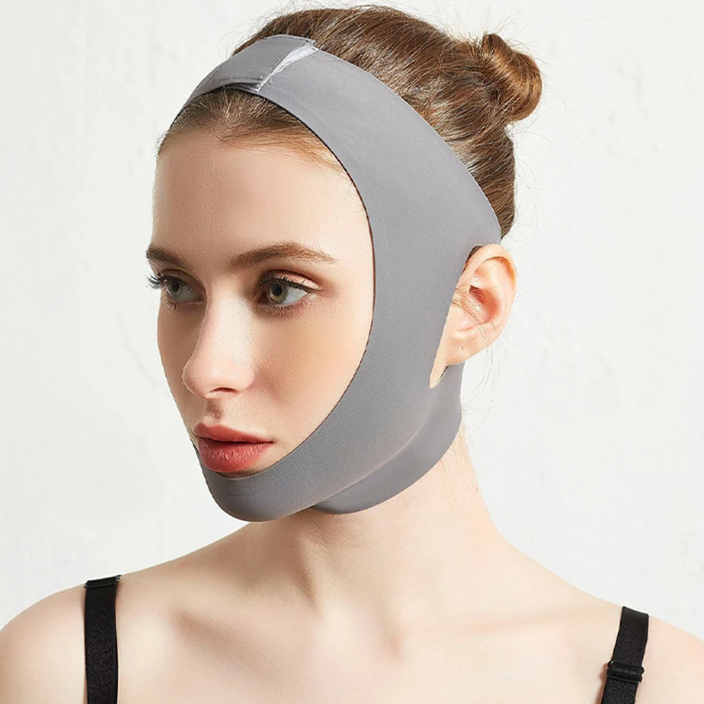 

Face V Shaper Facial Slimming Bandage Relaxation Lift Up Belt Shape Lift Reduce Double Chin Face Thining Band Massage Hot Sale