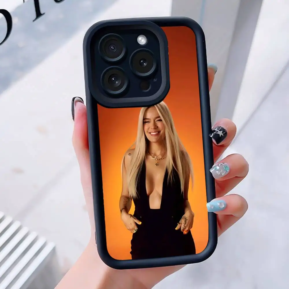 Фото Чехол для телефона K-karol G Tropicoqueta для iPhone 17, 16, 15, 14, 13, 12, 11 Pro Plus Max, мягкий защитный чехол из ТПУ с лестницей, мягкий чехол №5