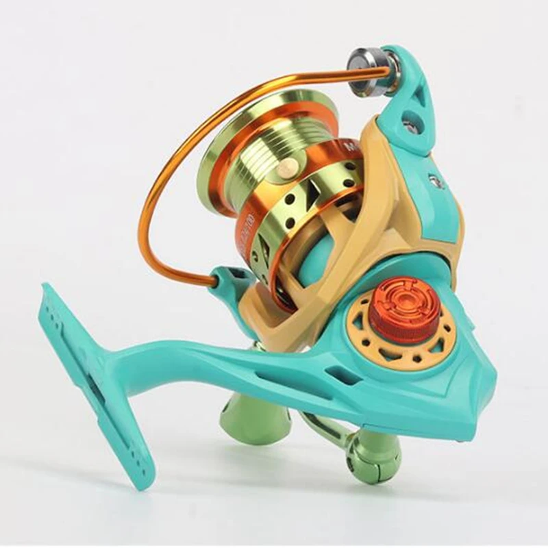 Рыболовная катушка спиннинг цельнометаллическое рыболовное колесо длинное для