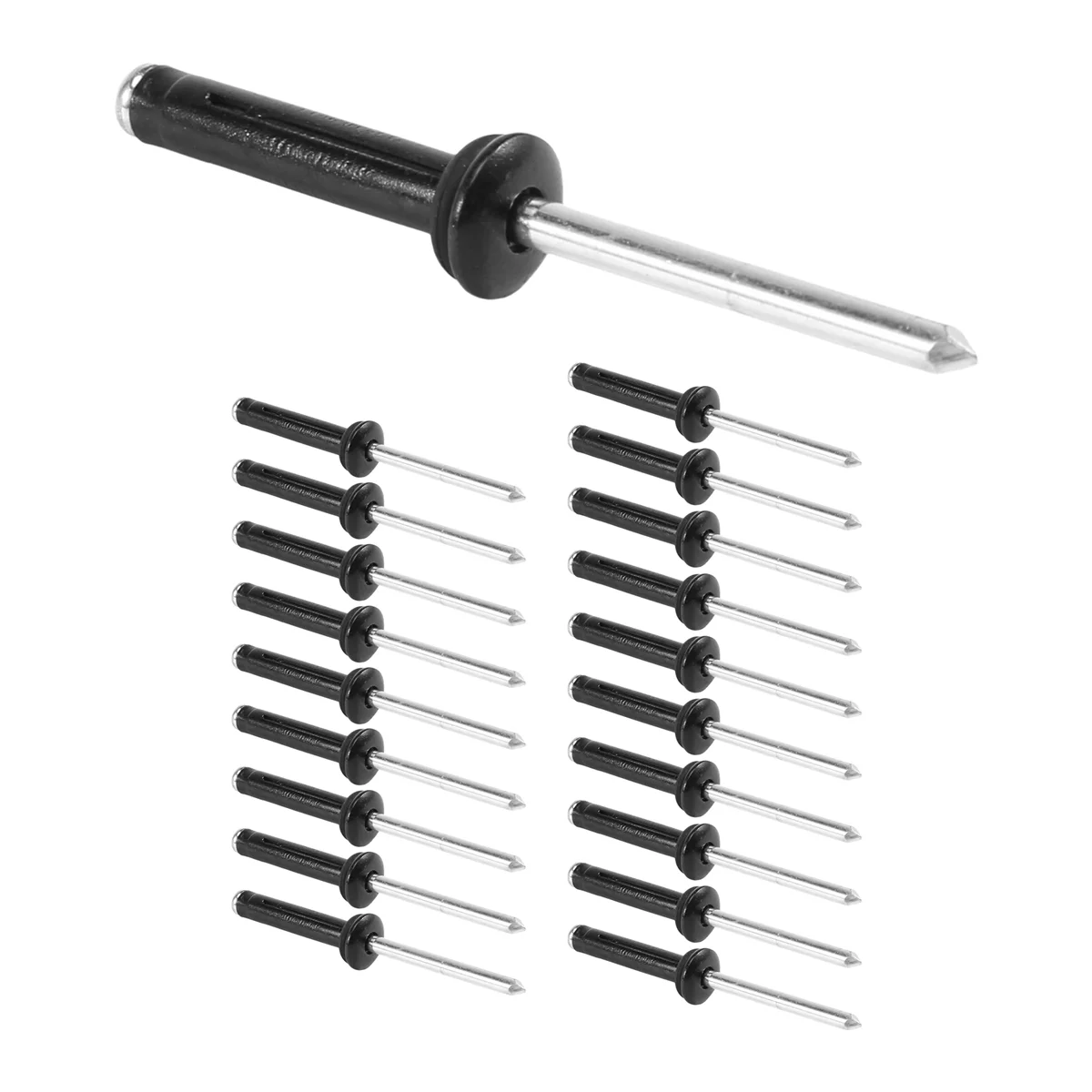 20 шт. заклепка Tri-Grip с 20-уплотными кольцами длинная ручка тройная лампочка для