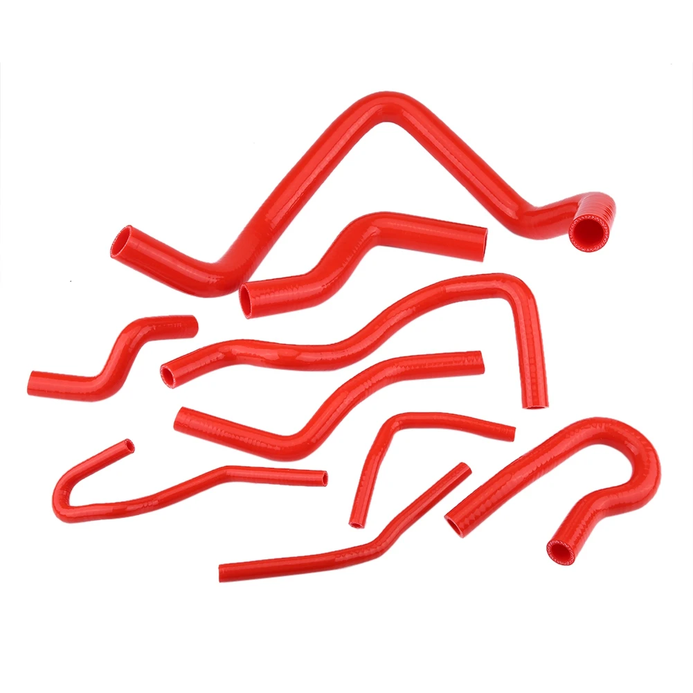 

9pcs Red Silicone Auto Radiator Hose Kit for Honda Civic D15 D16 SOHC EG/EK 1992-2000