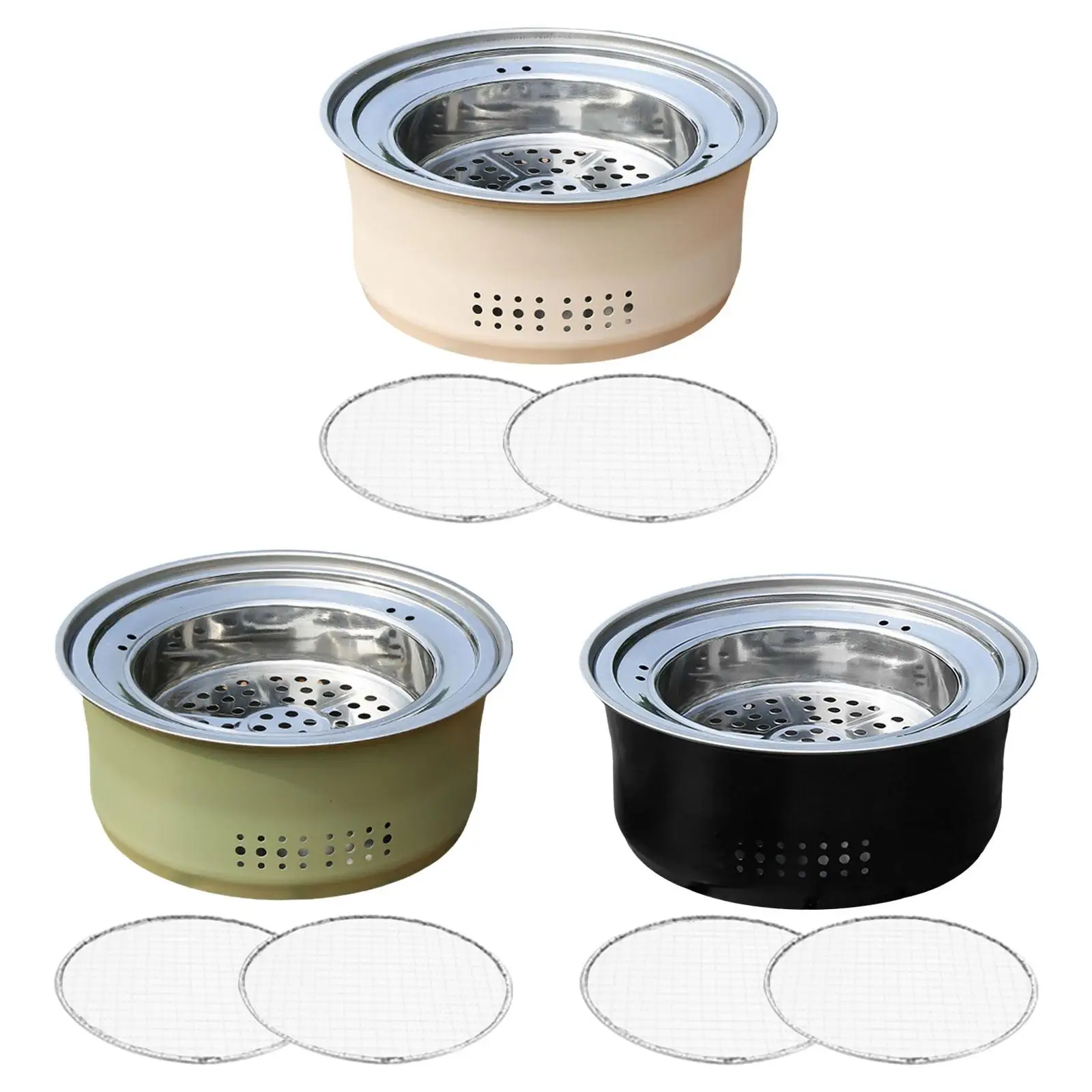 Гриль-барбекю чайный огонь дровяной лагерь гриль-барбекю для домашней кухни