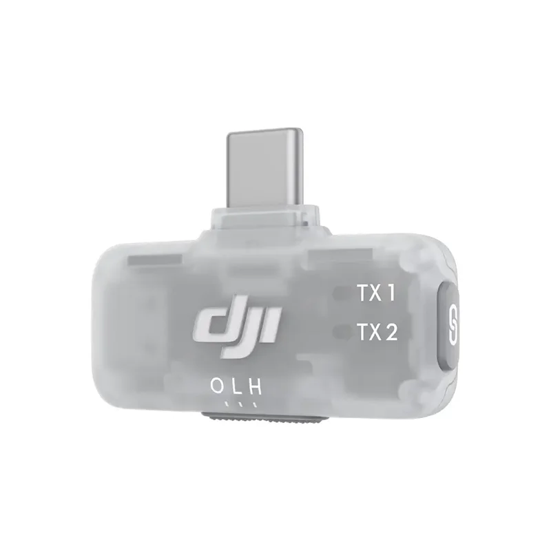 Фото Мобильный приемник серии DJI Mic, новый, совместим с передатчиками DJI Mic 2, DJI Mic 3, DJI Mic Mini, DJI Mic Mini 2. №2