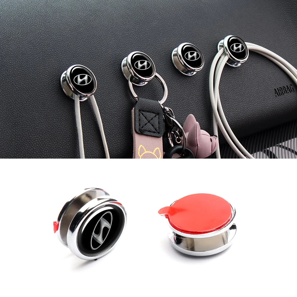 1/2 шт. крючки для приборной панели органайзер салон автомобиля USB-кабель крючок