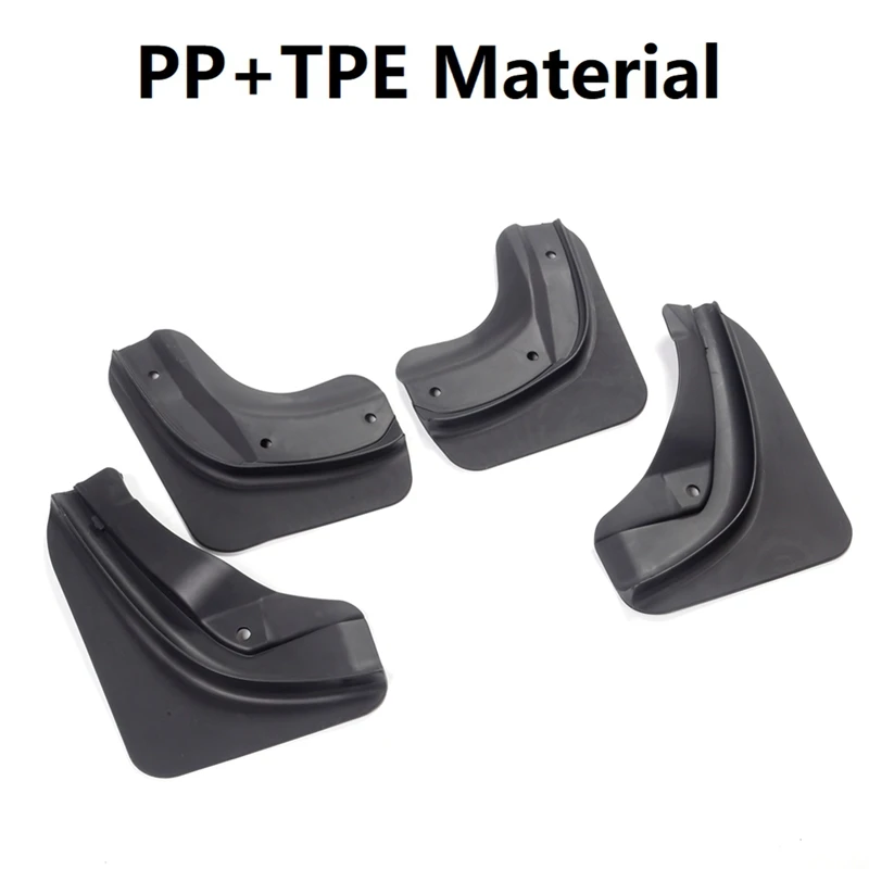 Обновленный компонент брызговиков для Tesla Model 3 Highland 2024 брызговики из ТПЭ + ПП