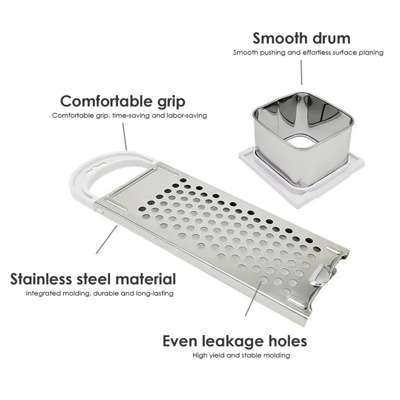 Spaetzle пресс из нержавеющей стали машина для производства лапши строгальный