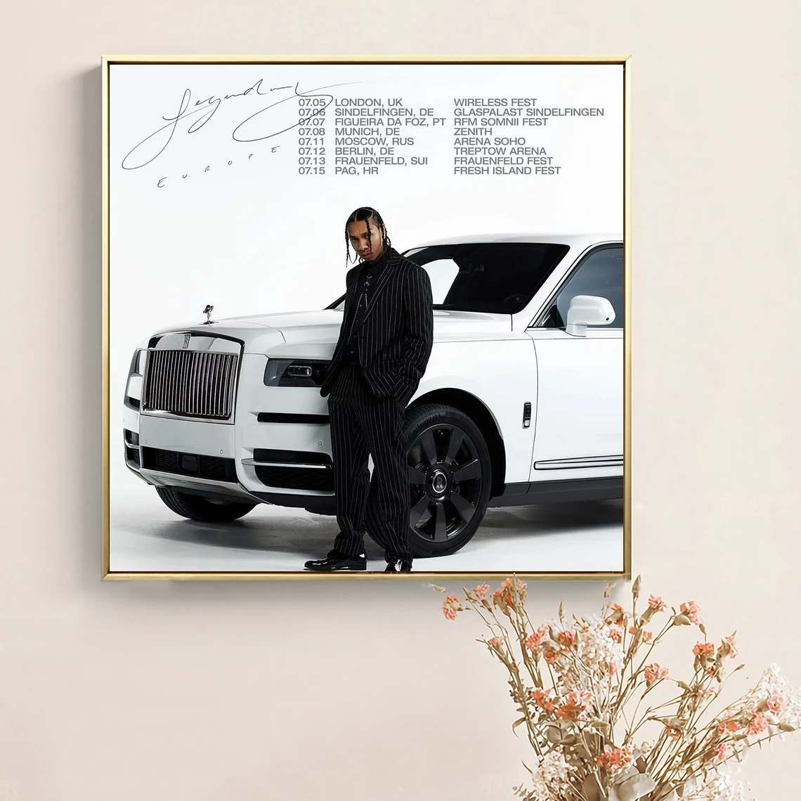 

Плакат-журавль, легендарный плакат-музыкальный альбом, плакат-раппер, звезда, фотопечать на холсте, роспись, домашний декор (без рамки)