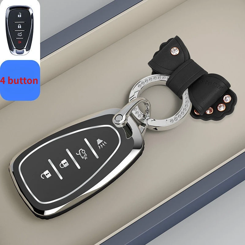 

Чехол для автомобильного ключа из ТПУ Для Chevrolet Equinox 2022 Cruze Malibu 2020 Sonic Volt Tracker Spark Bolt Trax 2017 Chevy Cruze Camaro