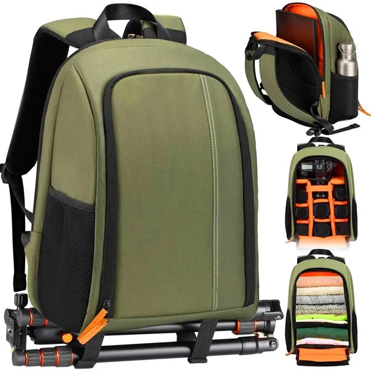 2022 Multi-functional Outdoor Camera Bag Waterproof Functional Breathable DSLR Backpack Photo and Video ALL Weather |