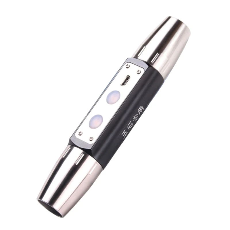 

Jade Appraisal Flashlight Professional USB Rechargeable 4 Lights Expert Jade Flashlight UV Light for for Jewelry Jade