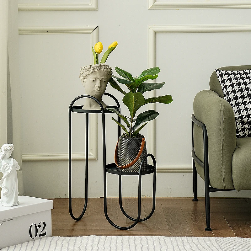 

Напольная железная стойка FQ для выращивания растений на балконе